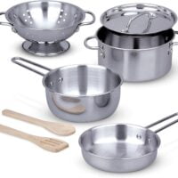 stainless steel pots set