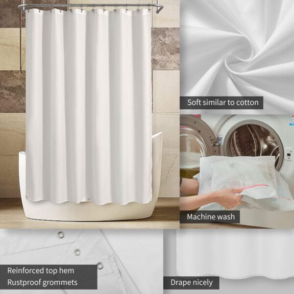 the best 2 shower curtain liners