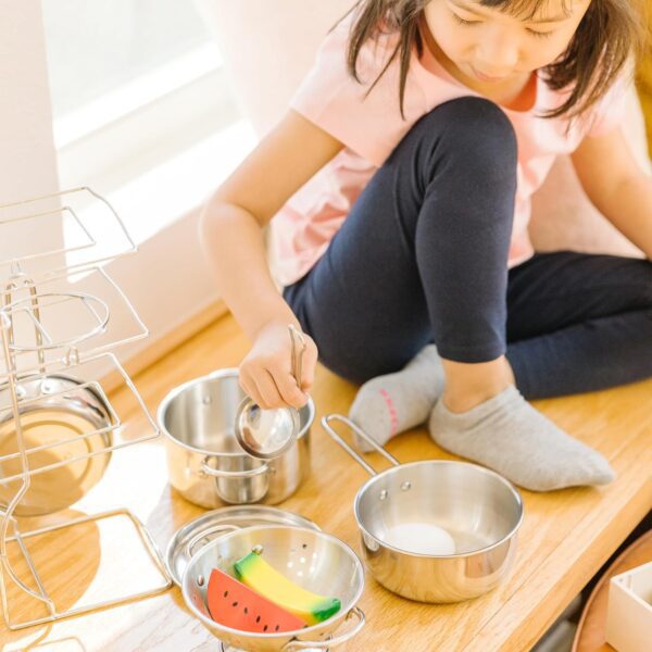 stainless steel pots set