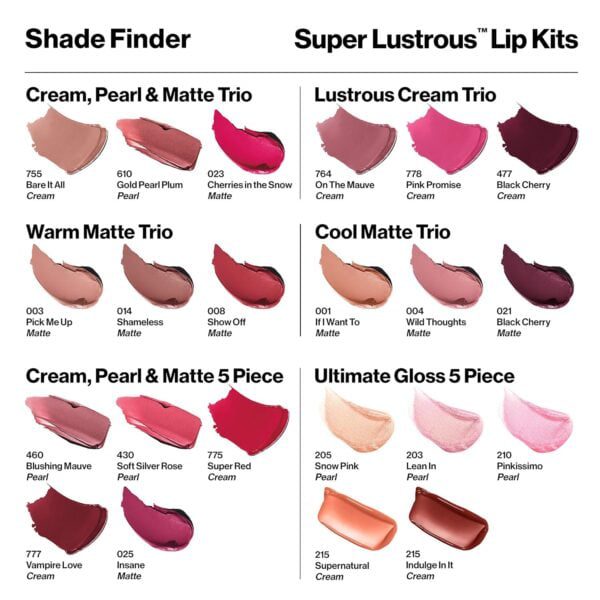 matte lipstick shades