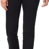 black straight leg jeans