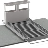 dish rack with mat