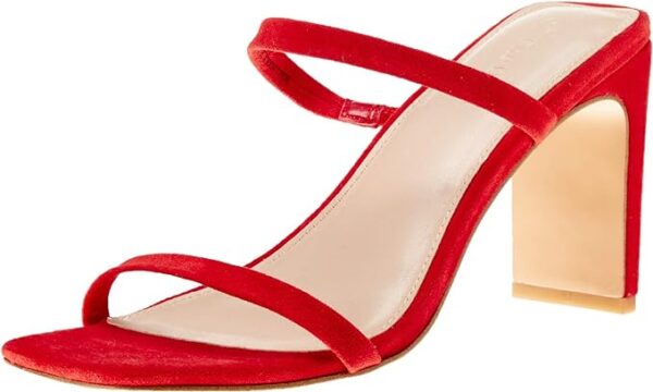 red high heel sandal