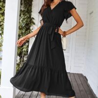 long black dress sleeveless