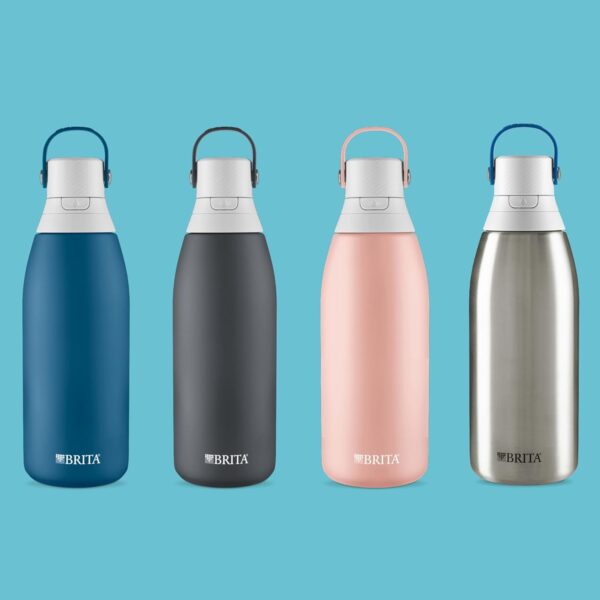 Filtered water bottle