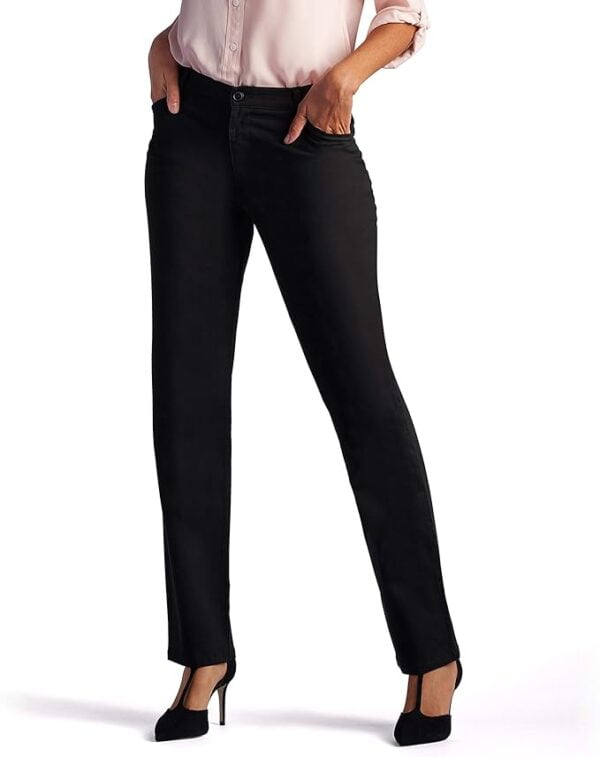 wrinkle free relaxed fit pant