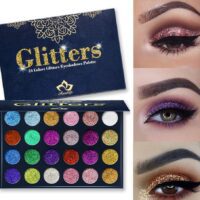 glitter eye shadow