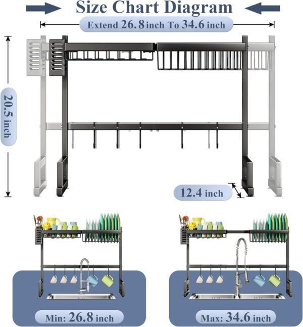 Large dish rack