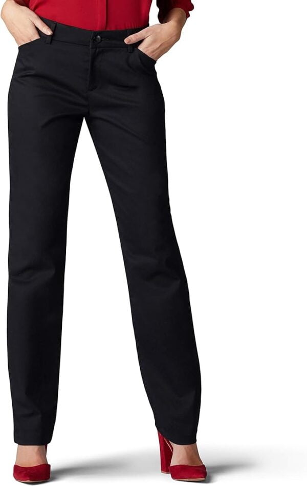 wrinkle free relaxed fit pant