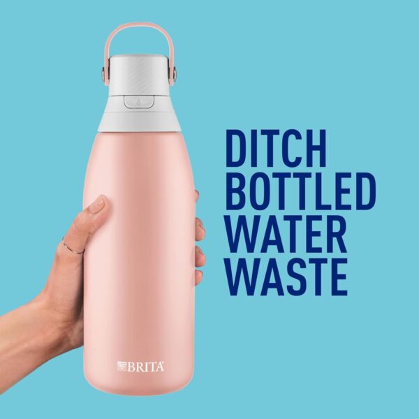 Filtered water bottle