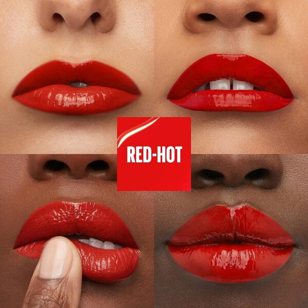 red lipstick makeup