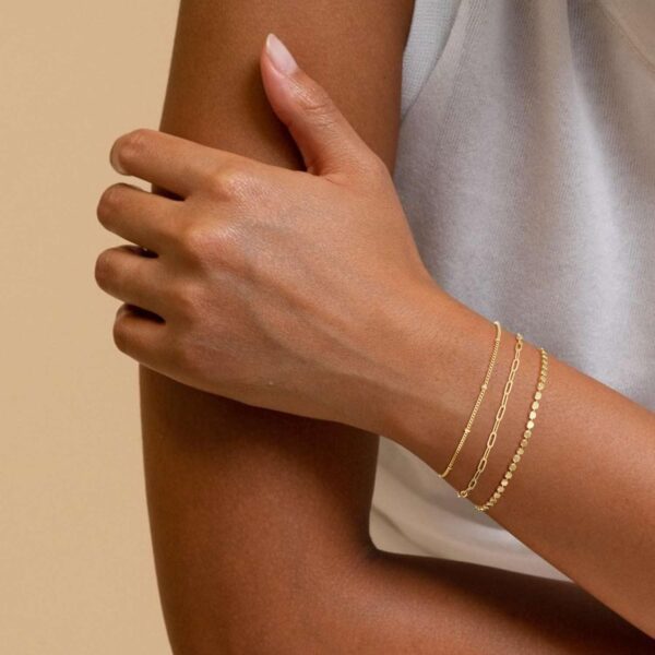 best gold bracelets for women 14K