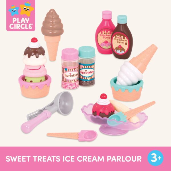 best ice cream set 3 years + (21 Pcs)