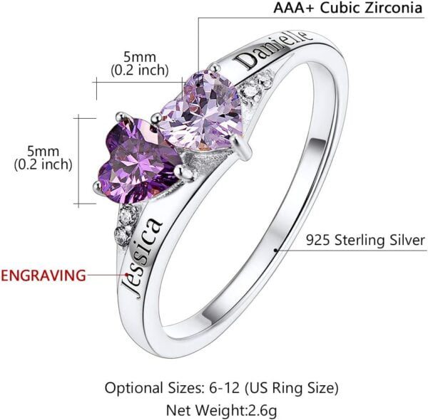 best 1-4 family rings for women