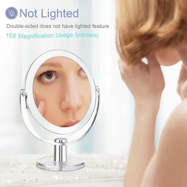 best makeup mirror with stand 360 Degree