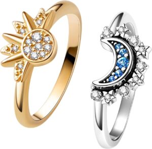 sun and moon ring 