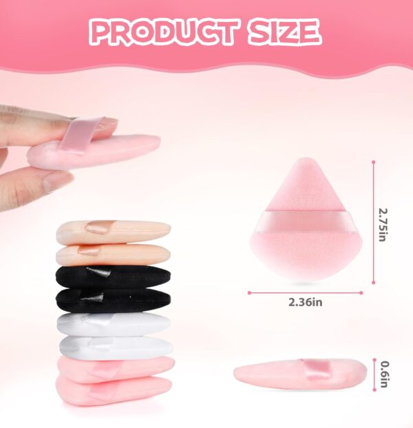 best 8 Pieces powder puff soft sponge