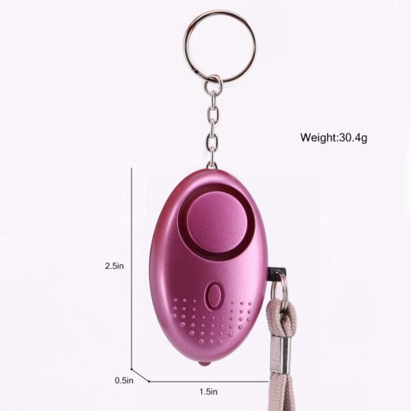 best 140DB self defense alarm keychain