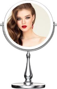 best lighted makeup mirror, 1X/10X