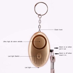  self defense alarm keychain 