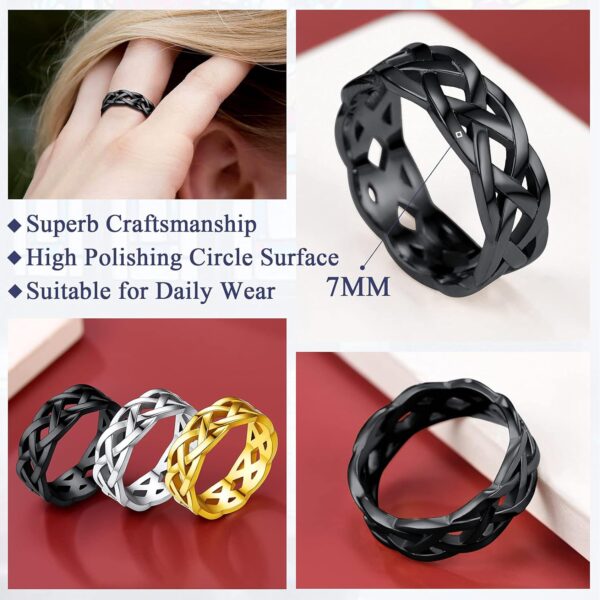 best stainless steel rings /18K Gold