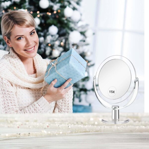 best makeup mirror with stand 360 Degree