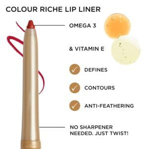 lip liner with omega