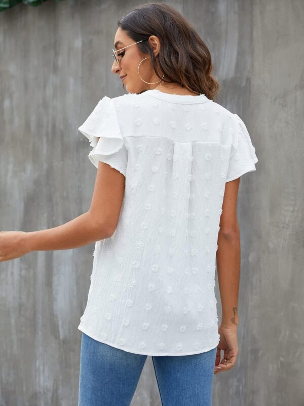 best white blouse shirts 1 pc