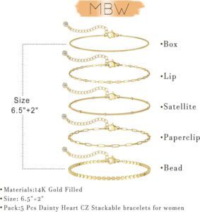 best gold bracelets for women 14K