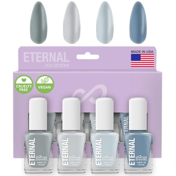 best gray nail polish (Set of 4)