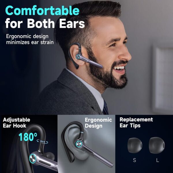 best headset wireless earpiece 60Hrs