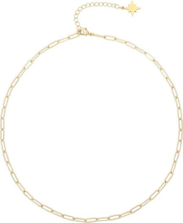 best 18k gold chain for Women 16''