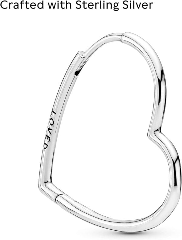 best heart hoop earrings 1 pair