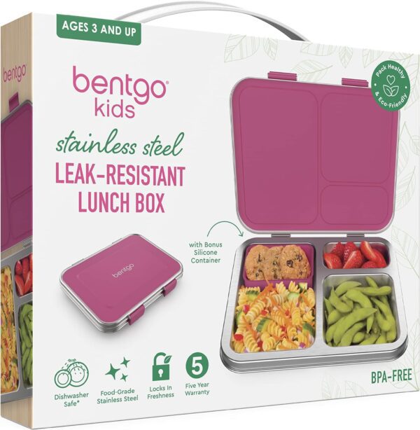 best stainless steel lunch box 2022 , 3 Compartments