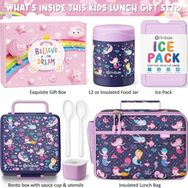 best kids snack lunch box with 4 Compartment