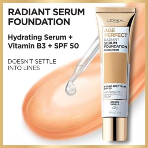 best radiant serum foundation SPF 50