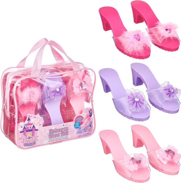 best 3-pack princess shoe set