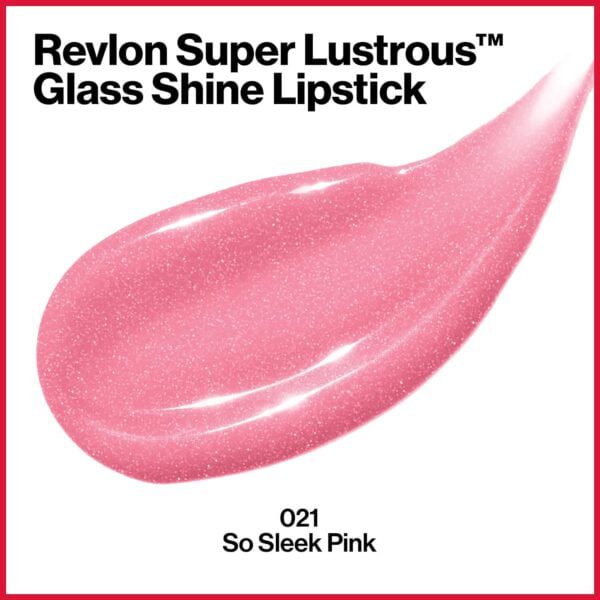 best glass shine lipstick Pink (021), 0.15 oz