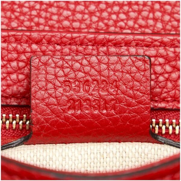 best red leather chain handbag 1