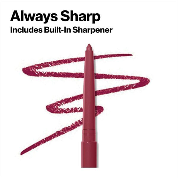 best lip pencil with sharpener 670 Wine, 0.01 oz