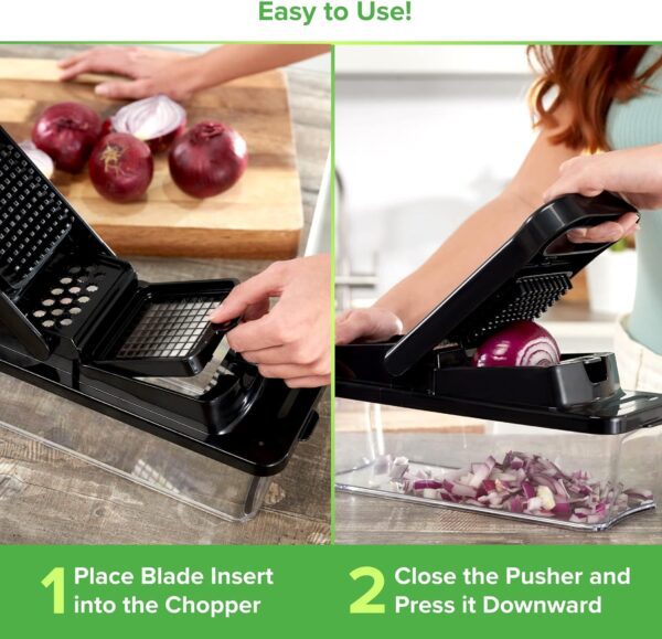 best vegetable chopper with container 9-in-1