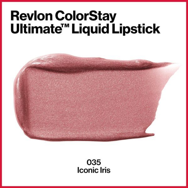 best pink liquid lipstick 035 Iconic Iris, 0.07 Oz